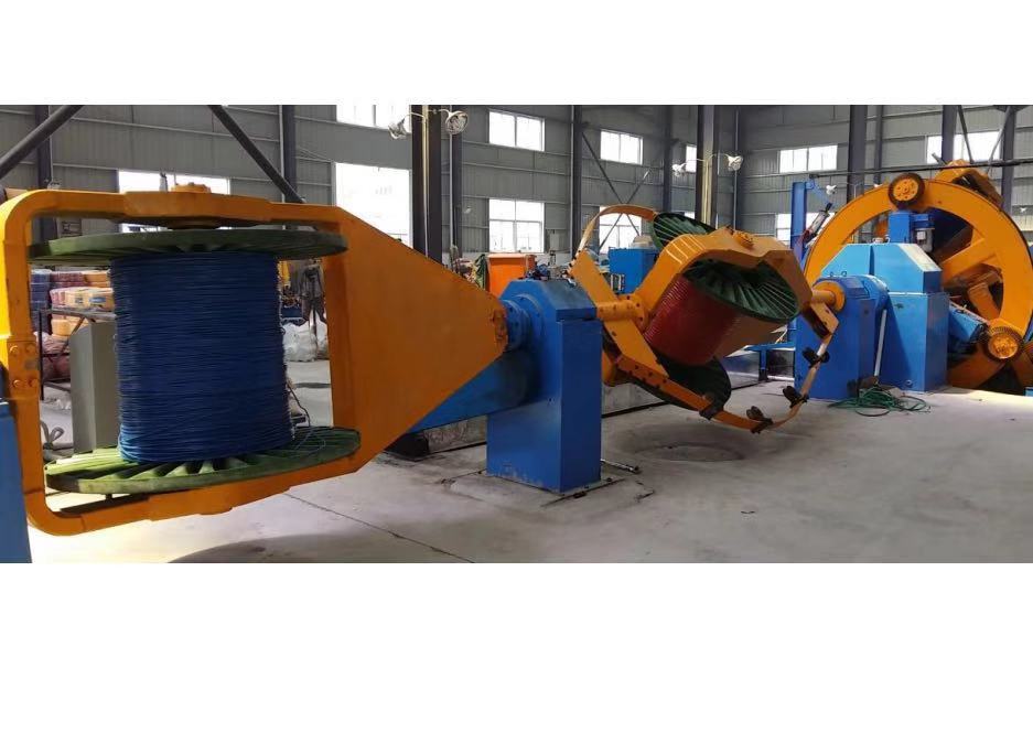 1000mm(1+1+3) frame twisting machine line