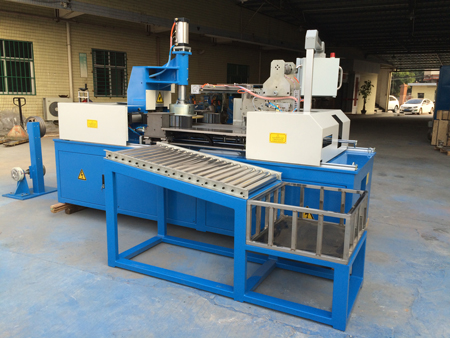 1246 automatic coiling and wrapping machine