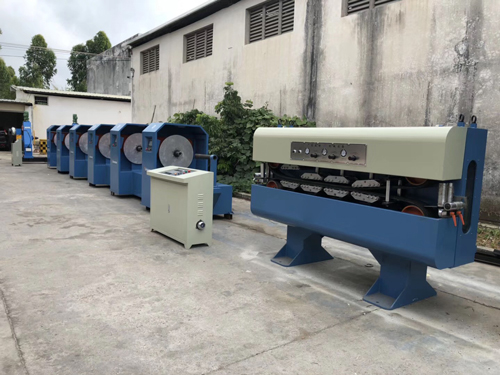 6 layers tapping machine line