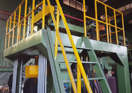 6000 tons copper oven