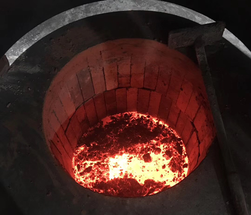 5000 ton copper oven