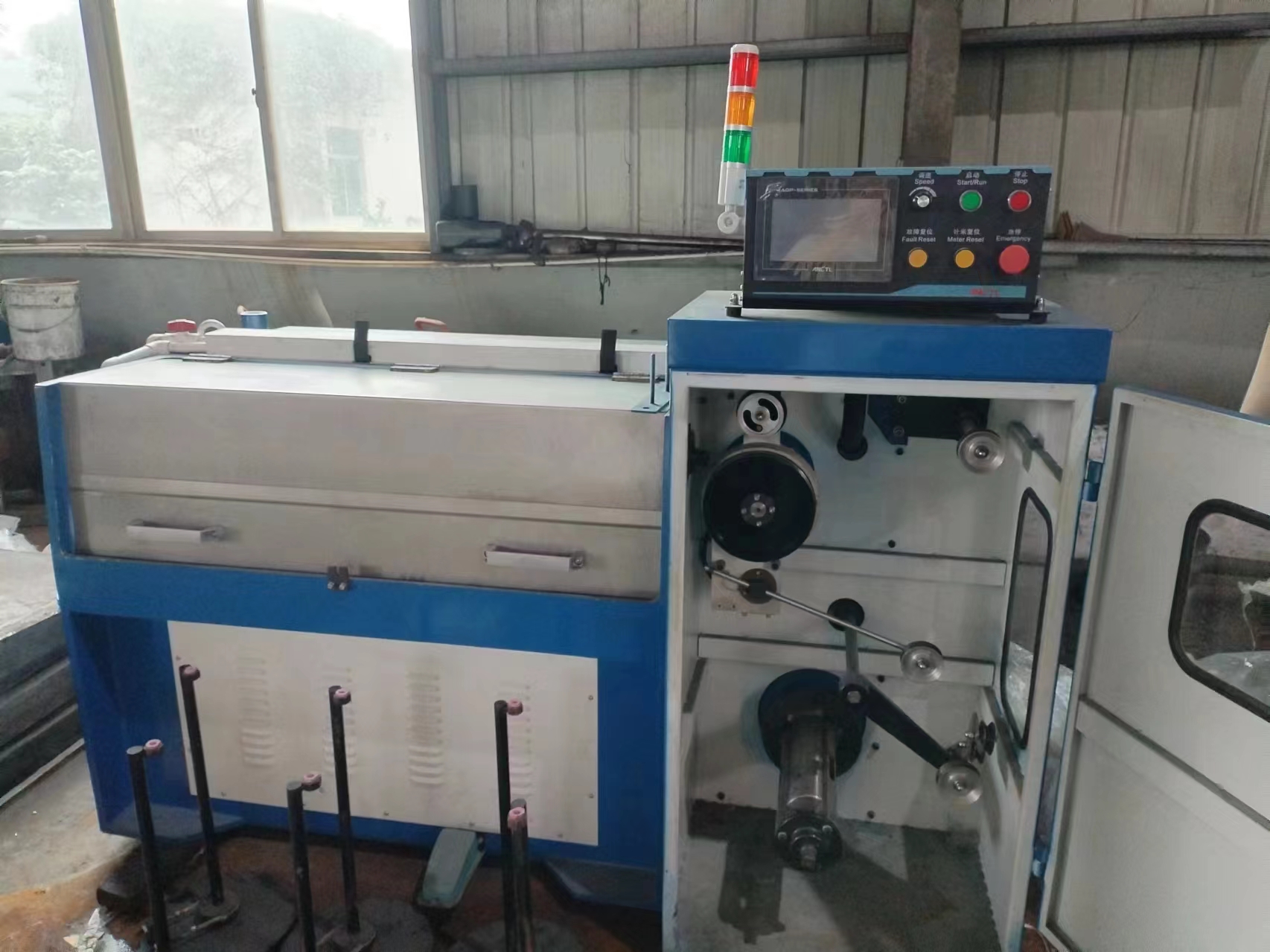 24 dies copper fine drawing machine